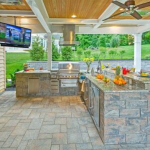 construction company - outdoor kitchen