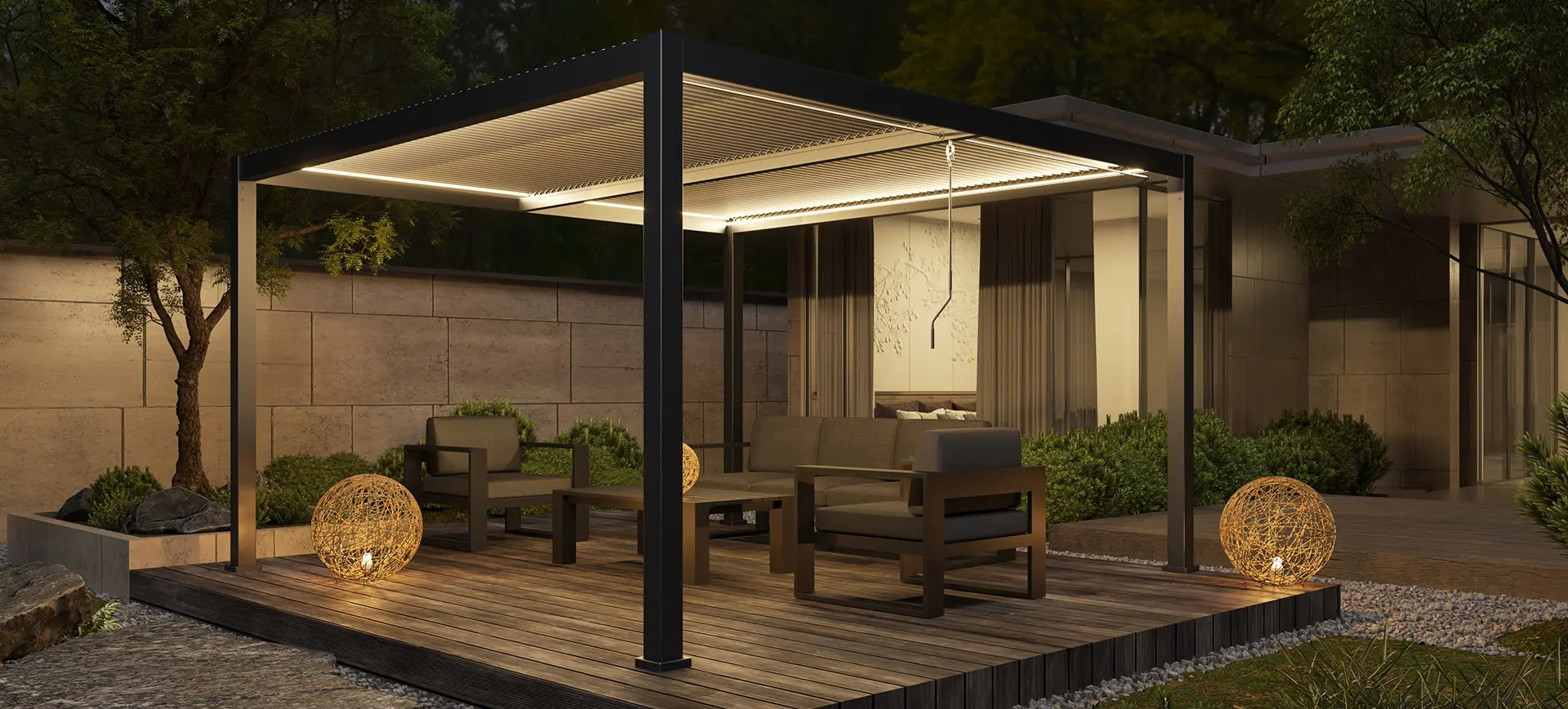 construction company - pergola